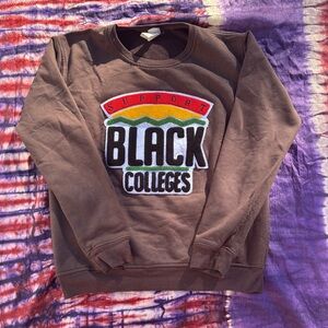 Brown Support Black Colleges Sweatshirt